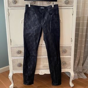 EUC- Express coated jeans, sz4